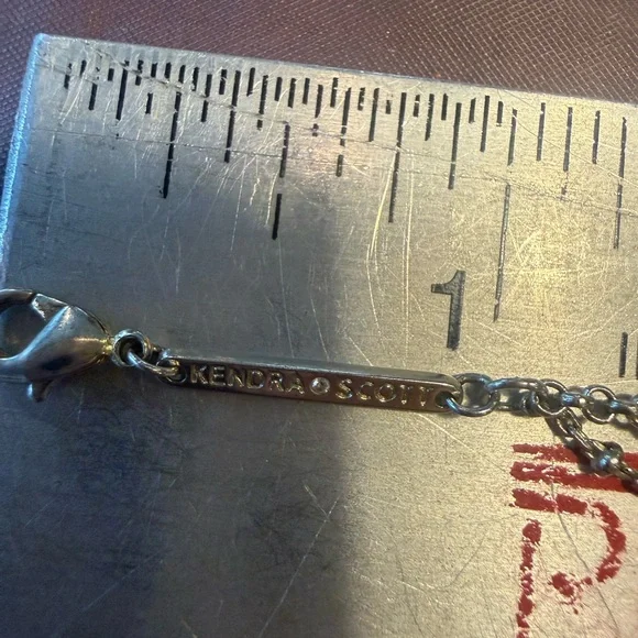 Kendra Scott Elisa Gold Multi-Strand Necklace in Iridescent Drusy - Picture 9 of 10